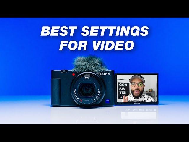 Sony ZV-1 Tutorial: 7 Best Camera Settings for Video