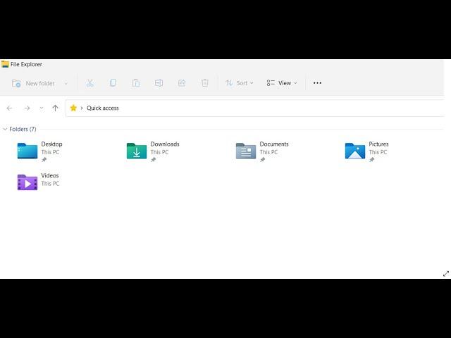 Windows 11: Fix Navigation Pane Not Showing And Quick Access Missing in File Explorer