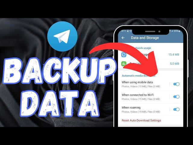 How To Backup Data In Telegram And Transfer Data To Another Device