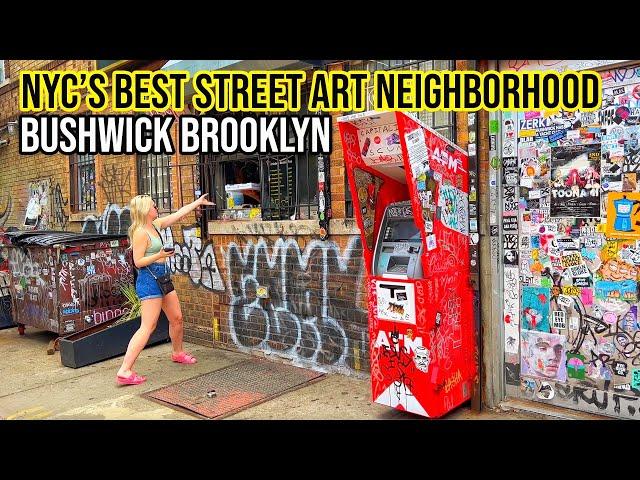 ⁴ᴷ Walking Bushwick, Brooklyn - New York City’s Best Street Art Neighborhood!