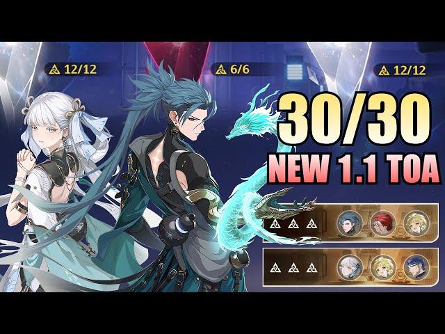 NEW 1.1 TOA 30/30 CREST S0 Jiyan & Jinhsi | Tower of Adversity | Wuthering Waves