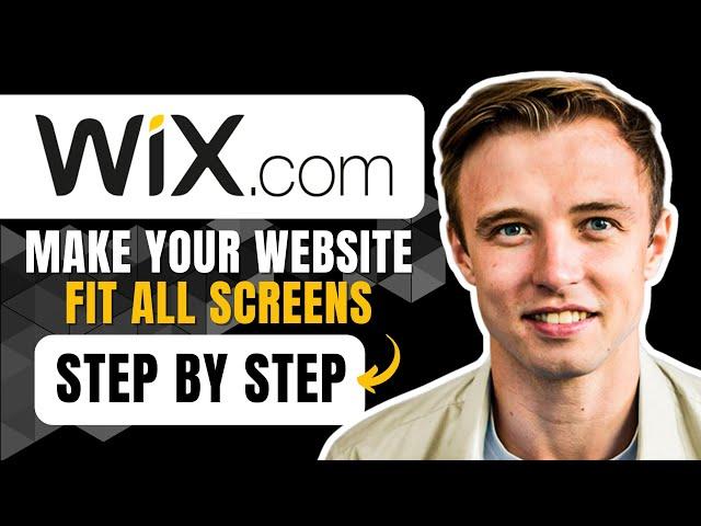 How To Make Your Wix Website Look Great On All Screen Sizes (Make Website Fit All Screens)