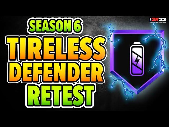 Season 6 TIRELESS DEFENDER update