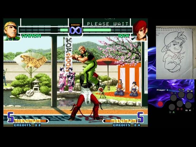 tutorial ramon basico kof 2002