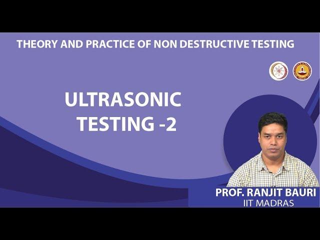 Ultrasonic testing - 2