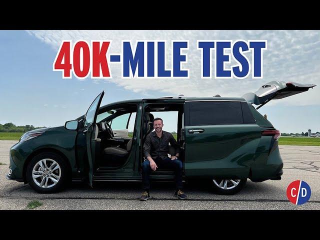 What We Learned After Testing a Hybrid Toyota Sienna Over 40,000 Miles | Car and Driver