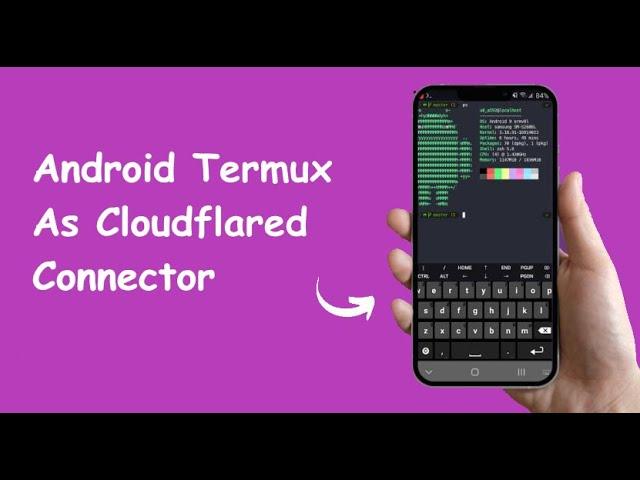 Menjadikan HP Android Sebagai Zero Trust Cloudflared Connector (Via Termux) || Non Rooted Android ||