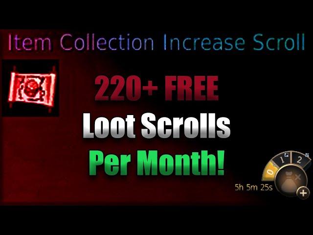 Free Loot Scrolls in Black Desert Online (220+ Per Month)