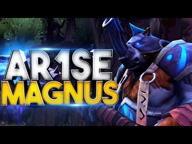 MOST EPIC MAGNUS is back !! Arise Best in Dota 2