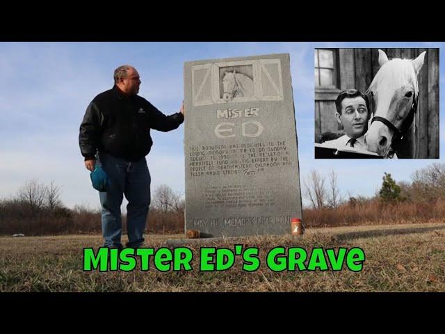 The Grave of the Talking Horse Mister Ed - Tahlequah, Oklahoma