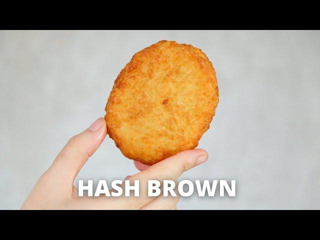 Better than McD? HASH BROWN!