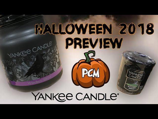 Yankee Candle Halloween 2018 Preview | Boney Bunch | Witches' Brew | Sweet Seduction