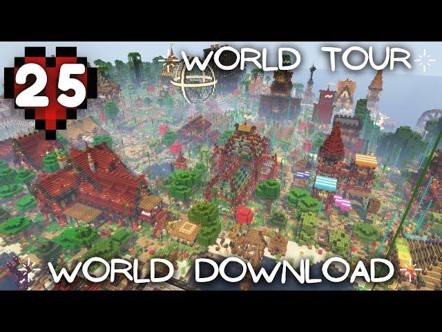 Minecraft 1.19 Hardcore Let's Play: World Tour & World Download! Episode 25