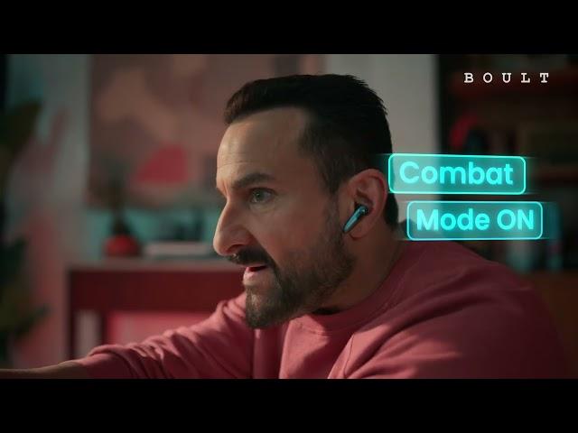 Boult True Wireless Earbuds with Combat Gaming Mode & More