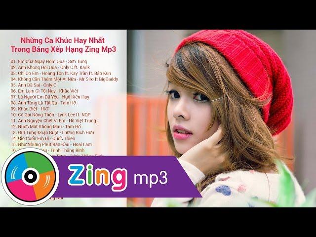 Bảng Xếp Hạng Những Ca Khúc Nhạc Trẻ Hay Nhất Trên Zing Mp3 (2014 - 2015)