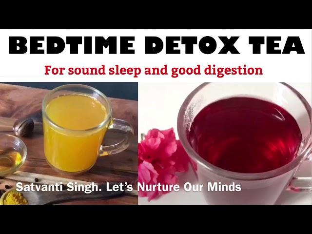 Detox tea for sound sleep,How to boost metabolism,DIY for sound sleep and good health