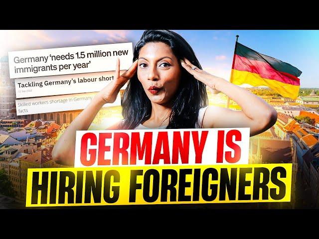 How To Move To Germany In 2024? German Govt Hiring Foreigners For 70,000+ Jobs  | Nidhi Nagori