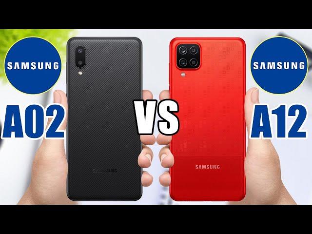 Samsung Galaxy A02 vs Samsung Galaxy A12