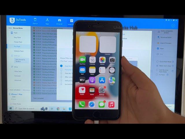 iOS 15.7.5 iPhone 7 Plus iCloud Unlock | Unlocks Hub | Permanent