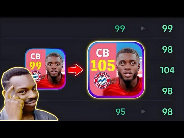 How To Train 100 Rated Free Dayot Upamecano In eFootball 2025 | Free Upamecano Best Training Guide