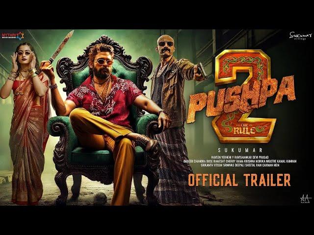 Pushpa 2: The Rule - Hindi Trailer | Allu Arjun | Rashmika | Fahadh | Sukumar | T-series (2024)