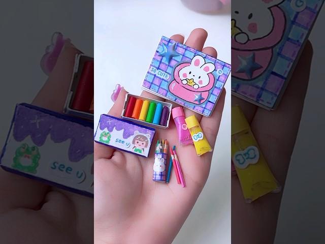 mini color book (Miniature craft) #shorts #tonniartandcraft #art #love #craft #diy #youtubeshorts