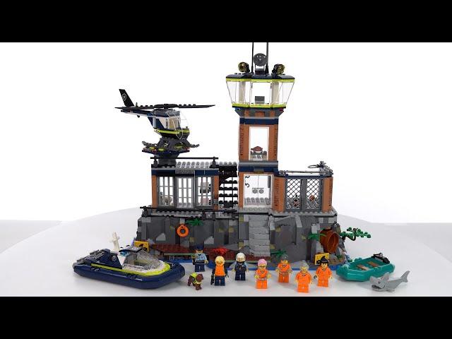 LEGO City Police Prison Island 60419 review! Cheaper, yet more complex and Better than the last!