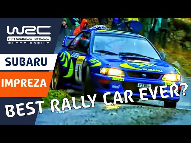 SUBARU Impreza - Best rally car ever? World Rally Championship - Top WRC cars!