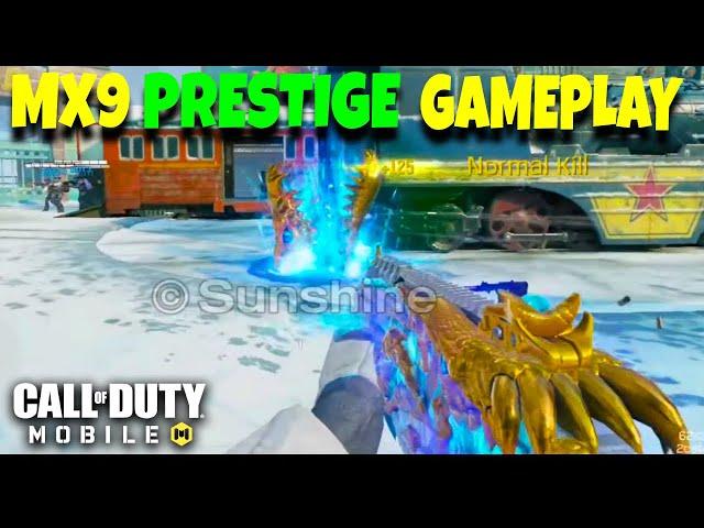 Prestige Legendary MX9 Heartless Gameplay & Kill Effect in COD Mobile