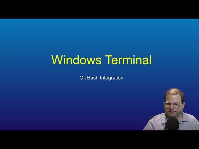 Windows 10 Git Installation and Setup - Windows Terminal Integration with Git Bash