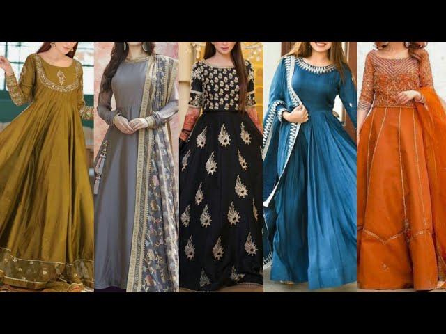 LATEST SIMPLE LONG FROCK DESIGNS FOR EID#longfrock#partywear