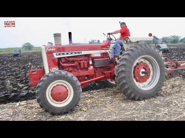 40 Tractors Plowing at the Half Century of Progress Show