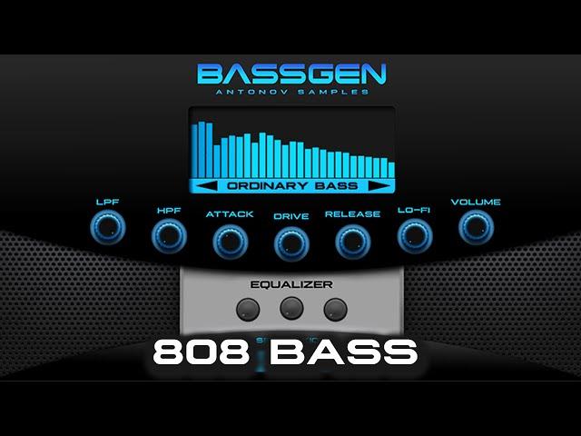 Ultimate 808s Bass Sample Library For Kontakt | Trap And Hip-Hop bass