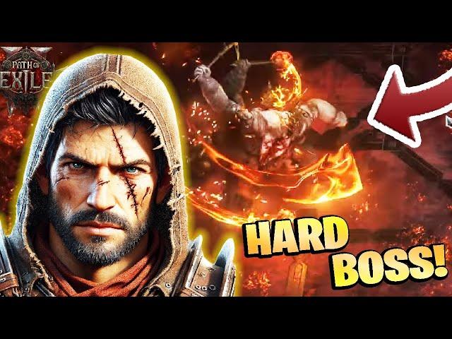 Path of Exile 2 Hardcore | Part 7: Taking on a Hard Boss! ️