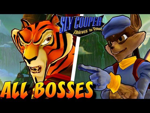 Sly Cooper 4: Thieves in Time - All Bosses (No Damage)