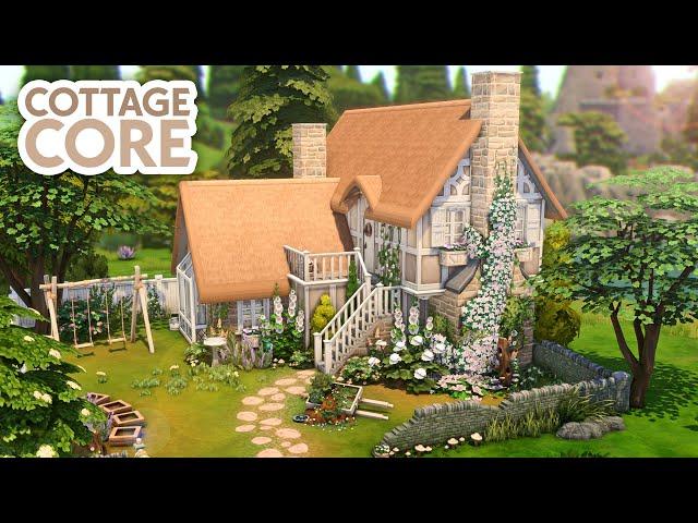 Cottagecore Family Home  // The Sims 4 Speed Build