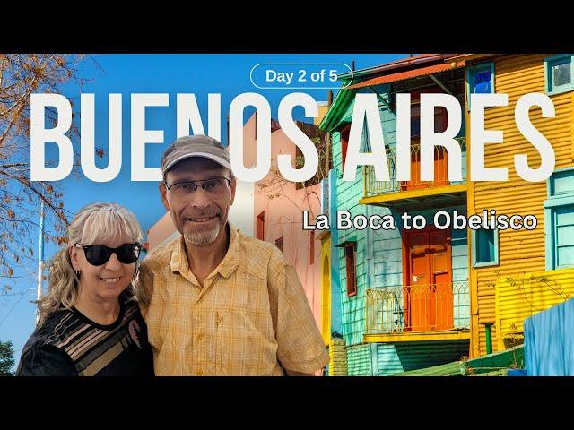 ️Exploring La Boca to Obelisco | Buenos Aires 2024 (Day 2 Adventures)‍️