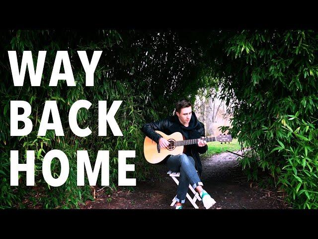 (SHAUN 숀) Way Back Home - Fingerstyle Guitar Cover (with TABS)