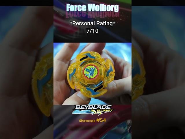 Force Wolborg (BEYBLADE SHOWCASE #54) #beyblade #beybladeburst #Wolborg #beybladeplasticgen