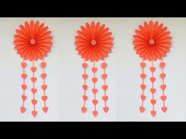 Wall decoration ideas !! Diy paper crafts!! Wall hanging