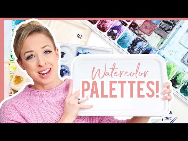 All About Watercolor Palettes!