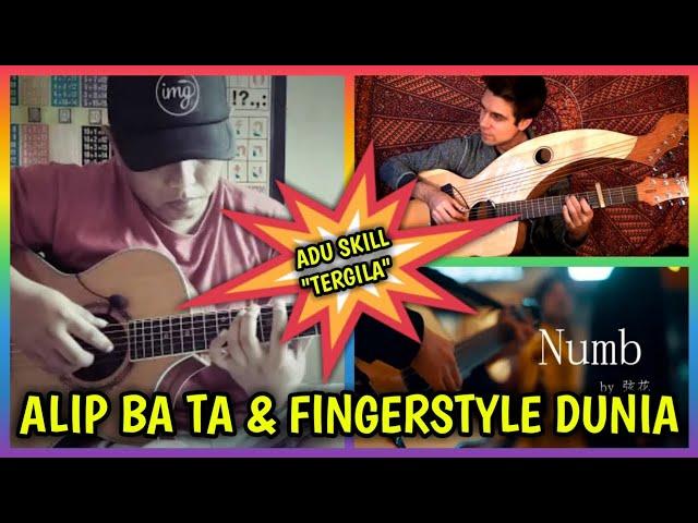  ADU SKILL TERGANASSS !!! Alip Ba Ta & Gitaris Fingerstyle Dunia "Numb - Linkin Park"