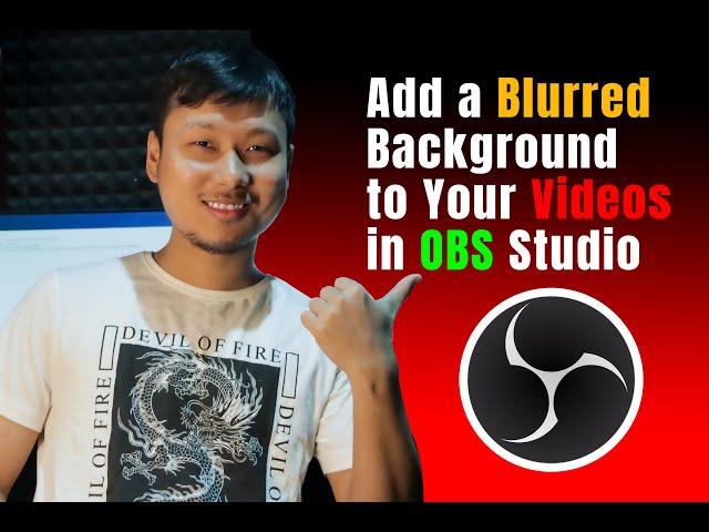 How to add blur filter in obs studio using plugin