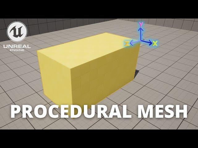 How to Make a Simple Procedural Mesh in Unreal Engine 5 - Geometry Script Tutorial