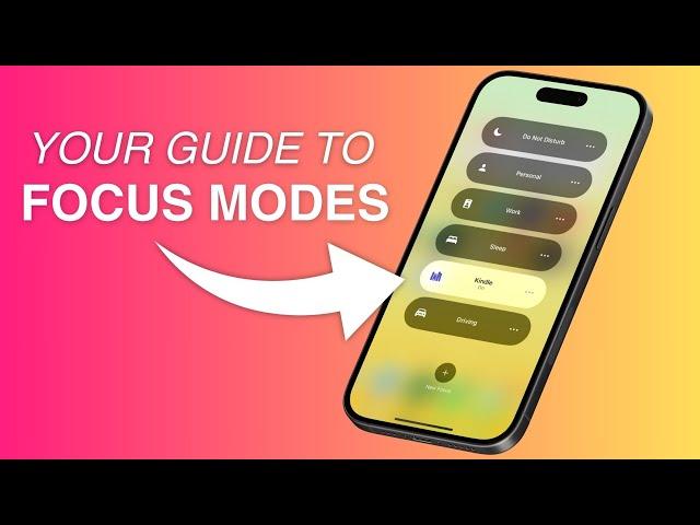 Understanding Focus Modes on your iPhone!