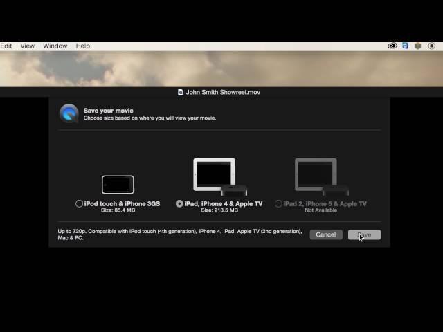 How to convert a video file on a mac