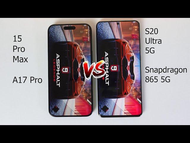 S20 Ultra 5G Vs iPhone 15 Pro Max Speed Comparison