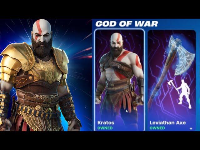 ESPERANDO A KRATOS SALDRA HOY EN FORTNITE???