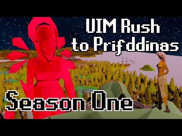 UIM Rush to Prifddinas || Full Season 1 || Old School Runescape [OSRS]