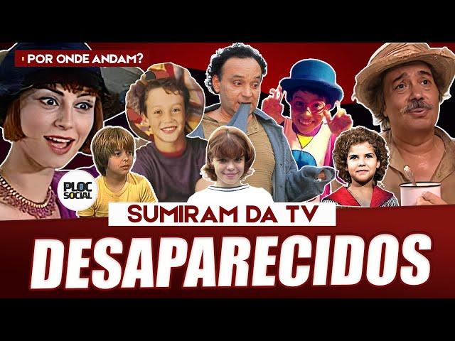 50 ATORES QUE SUMIRAM DA TV ABANDONARAM A CARREIRA AS NOVELAS E A TV GLOBO - DESAPARECIDOS DA TV